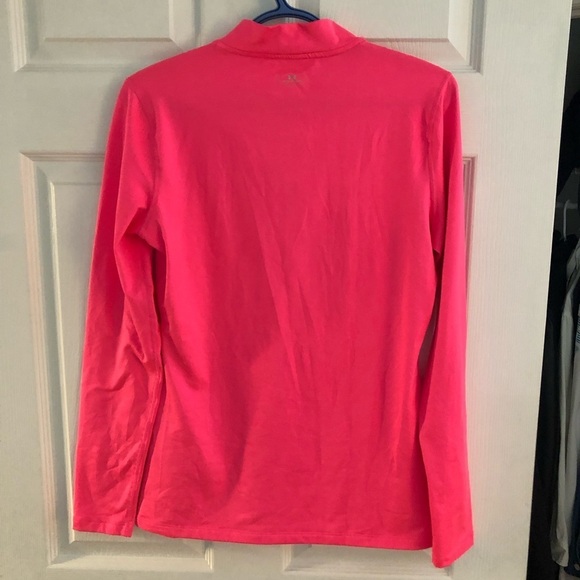 Under Armour Fitted cold gear mock neon pink - Picture 6 of 8